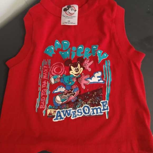 Rare 1990"s Walt Disney Company T-shirt USA Size 5/6 - Picture 1 of 7